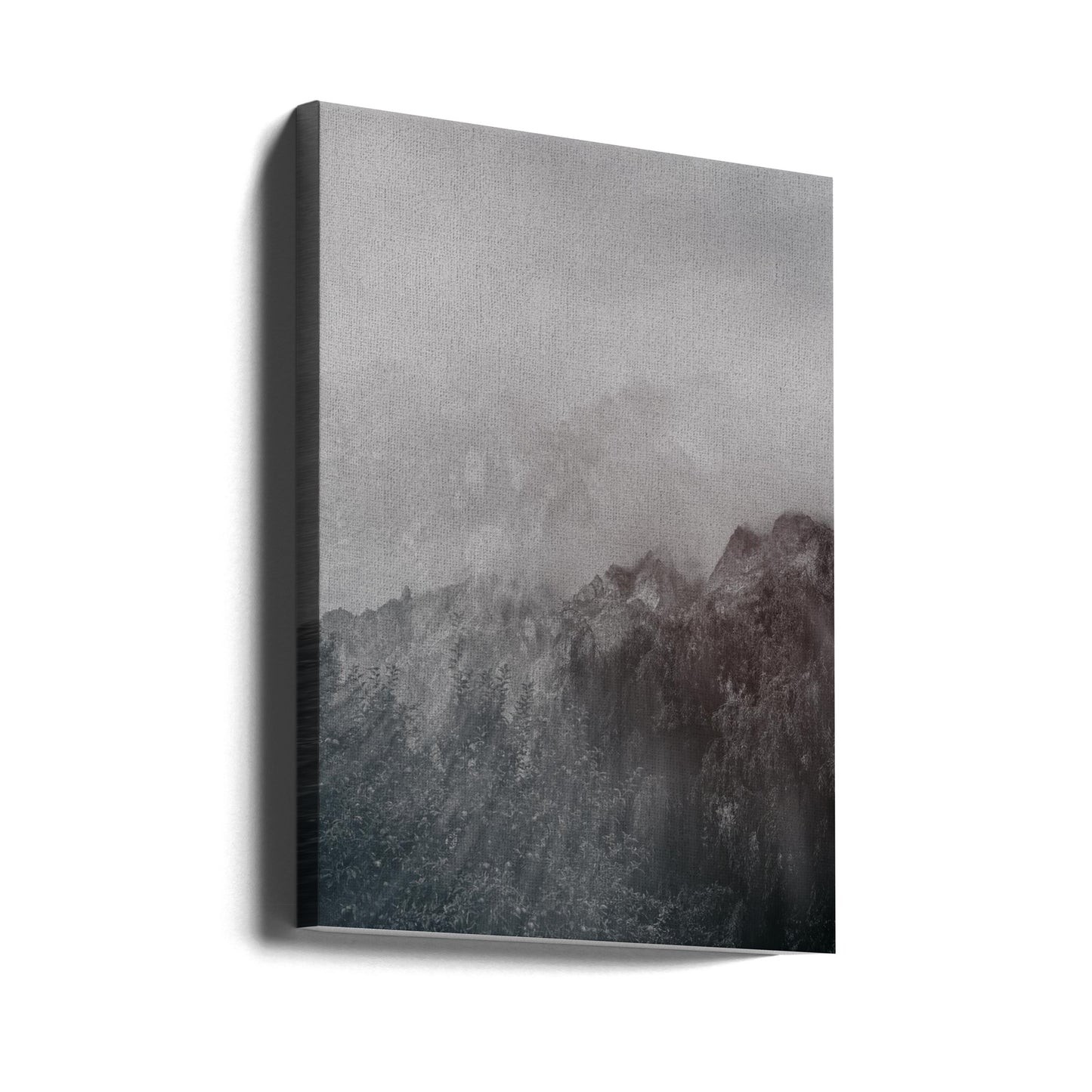 Misty Karakoram mountains | Canvas