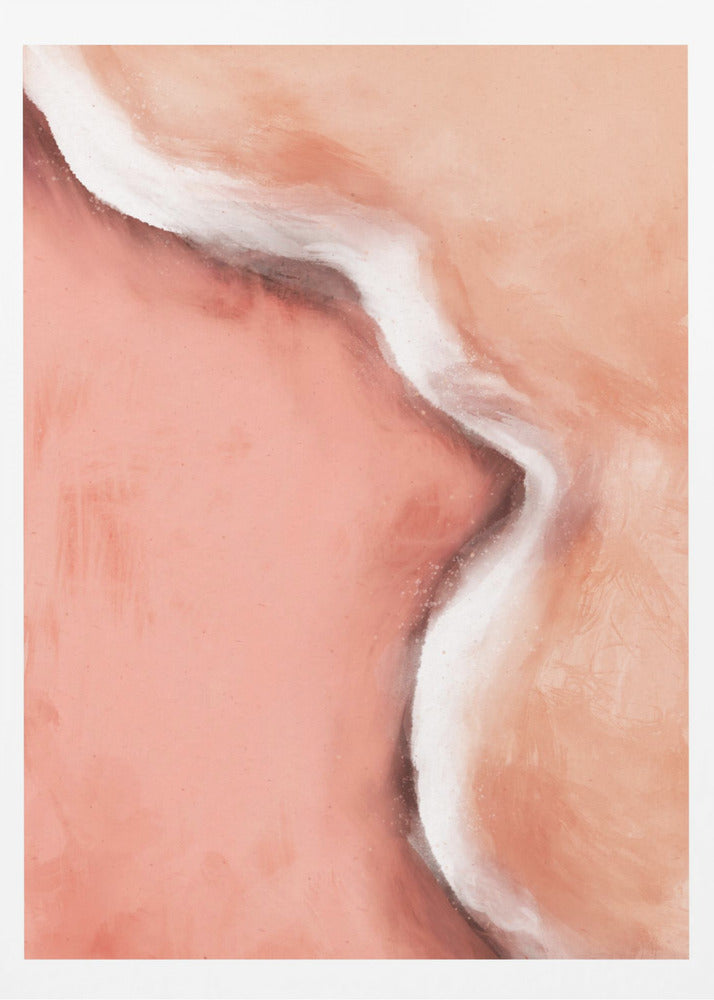 Pfirsichwelle | Poster