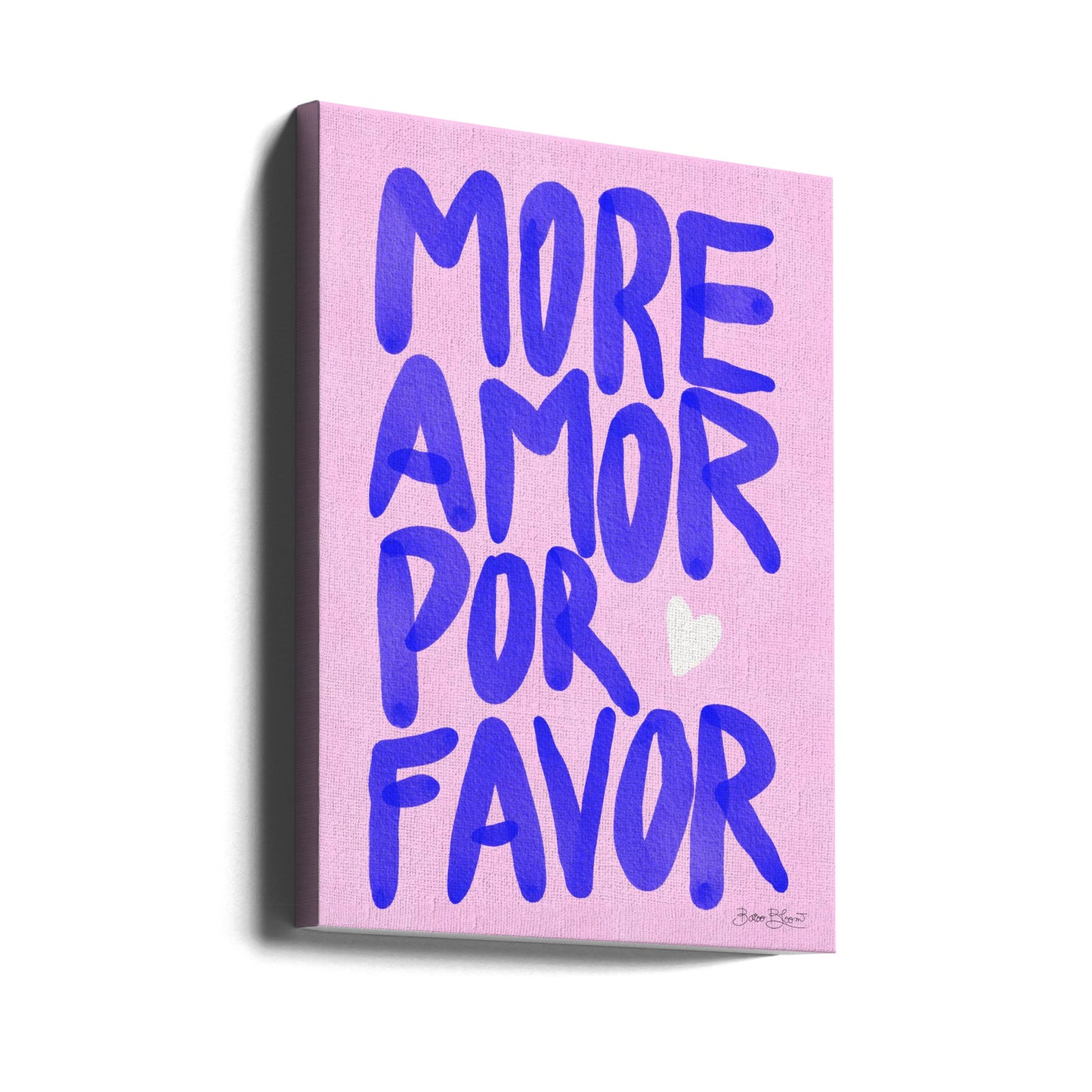 Lisää rakkautta kiitos | Canvastaulut