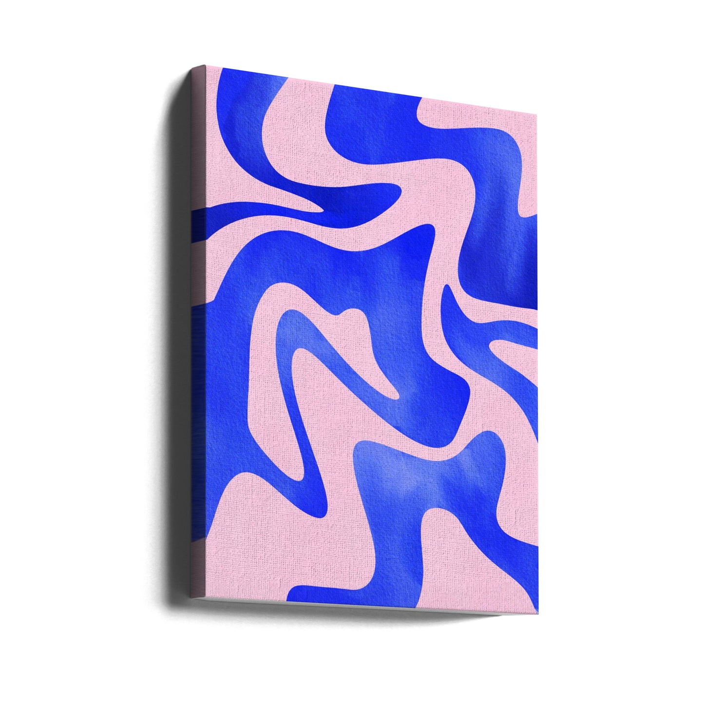 Abstrakti sininen aalto | Canvastaulut