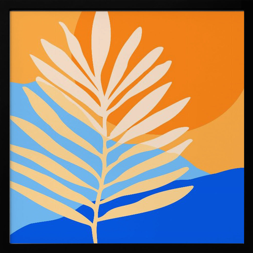 Tropical Beach Sunset.png | Poster