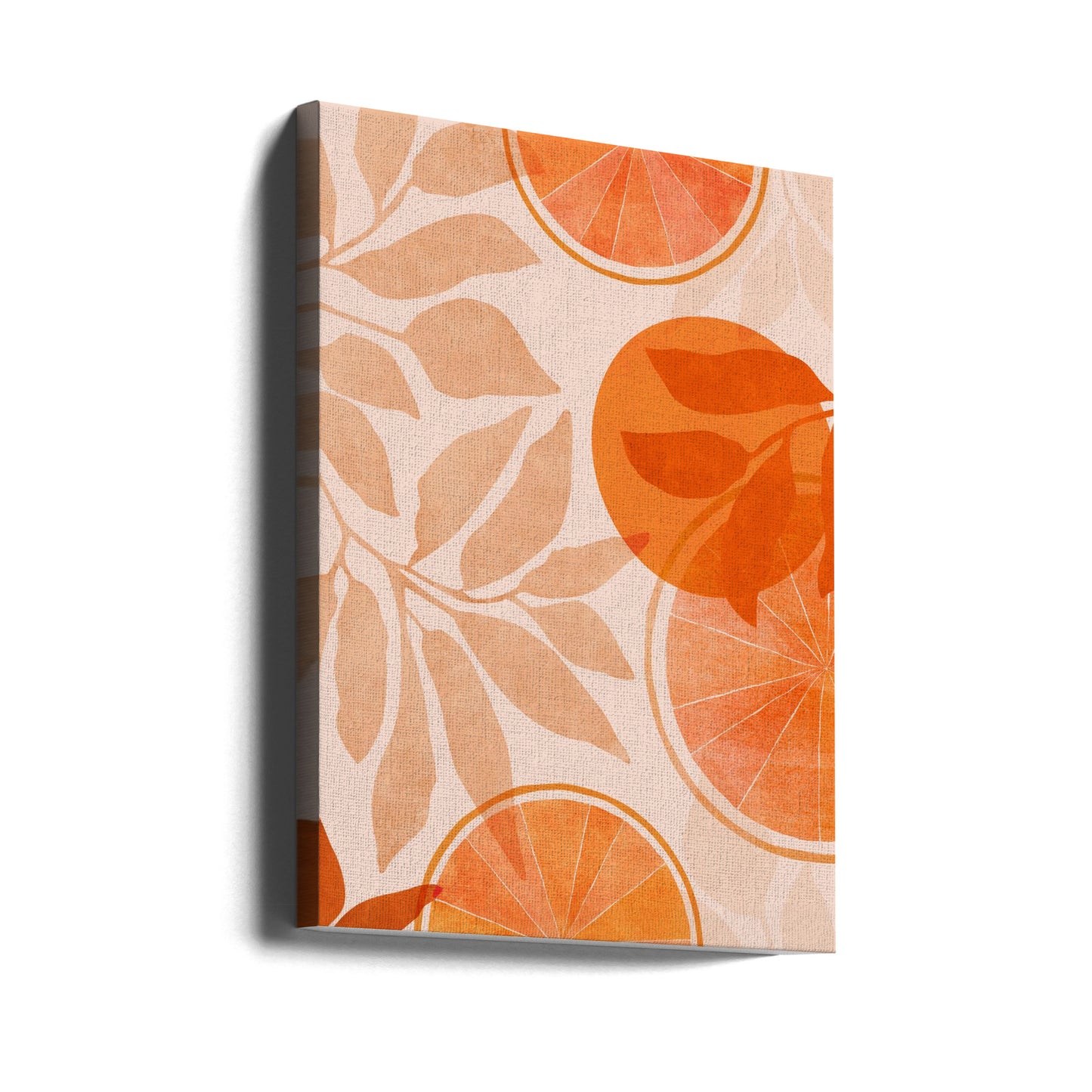 Zitruscollage 4x5 | Leinwand
