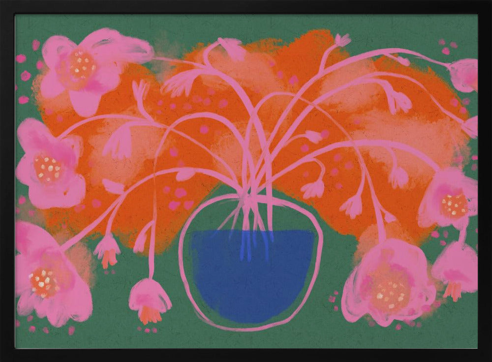 Floral Burst Symphonie | Poster