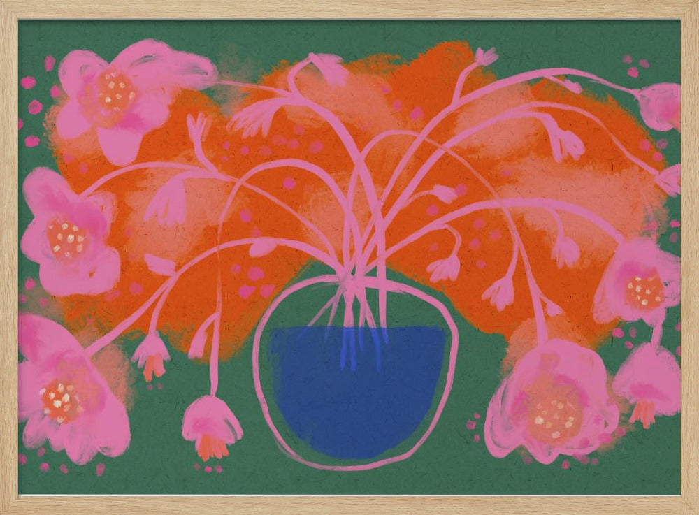 Floral Burst Symphonie | Poster