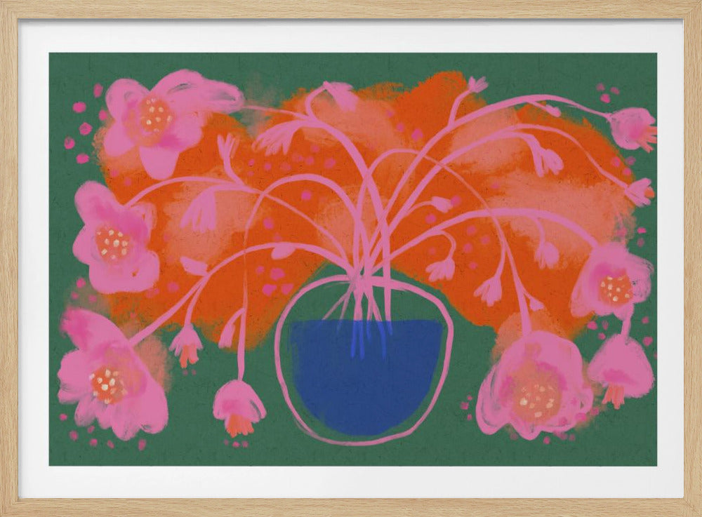 Floral Burst Symphonie | Poster