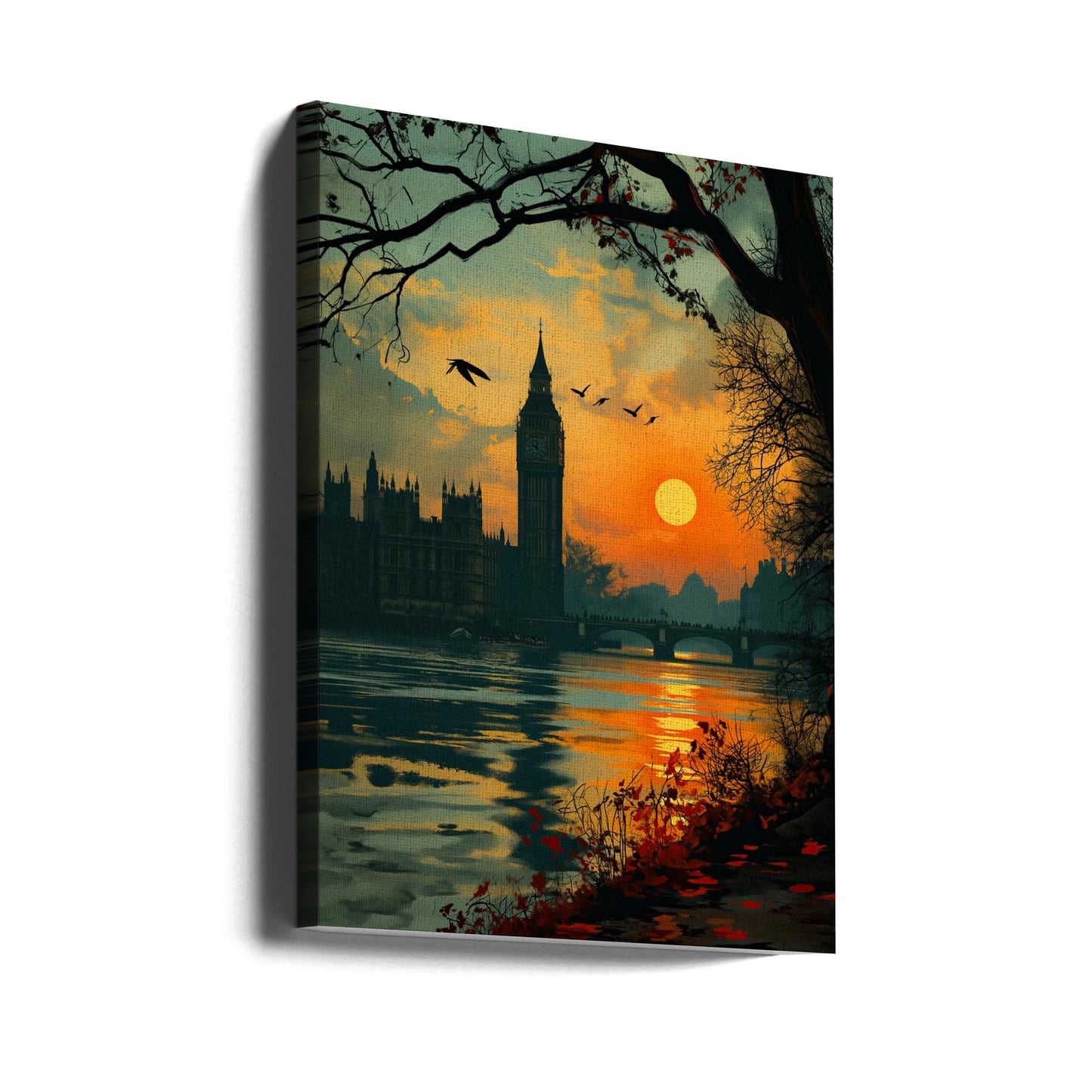 View from the Thames | Canvas