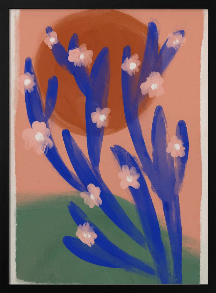 Blühende Dämmerung | Poster