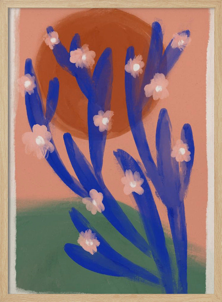 Blühende Dämmerung | Poster