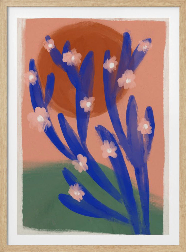 Blühende Dämmerung | Poster