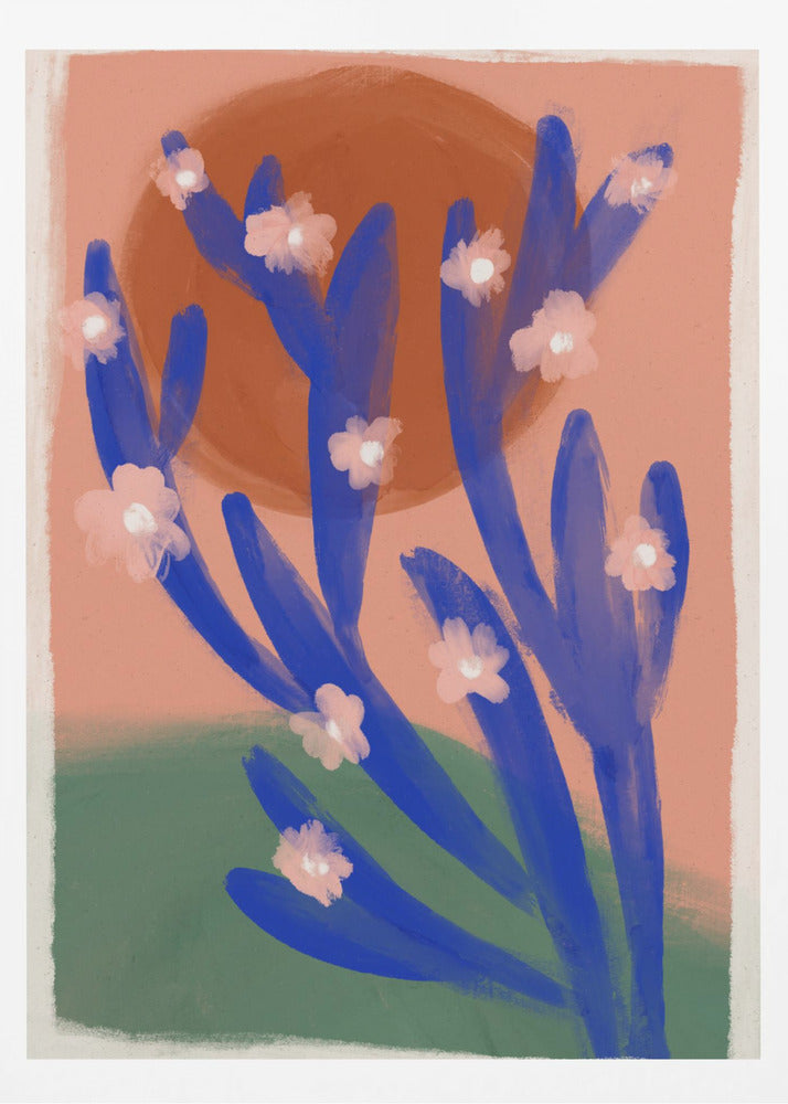 Blühende Dämmerung | Poster