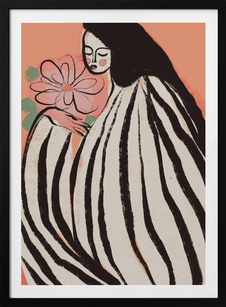 Ein stiller Moment (Pfirsich) | Poster