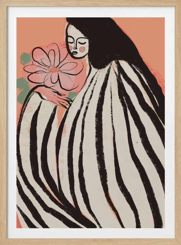 Ein stiller Moment (Pfirsich) | Poster