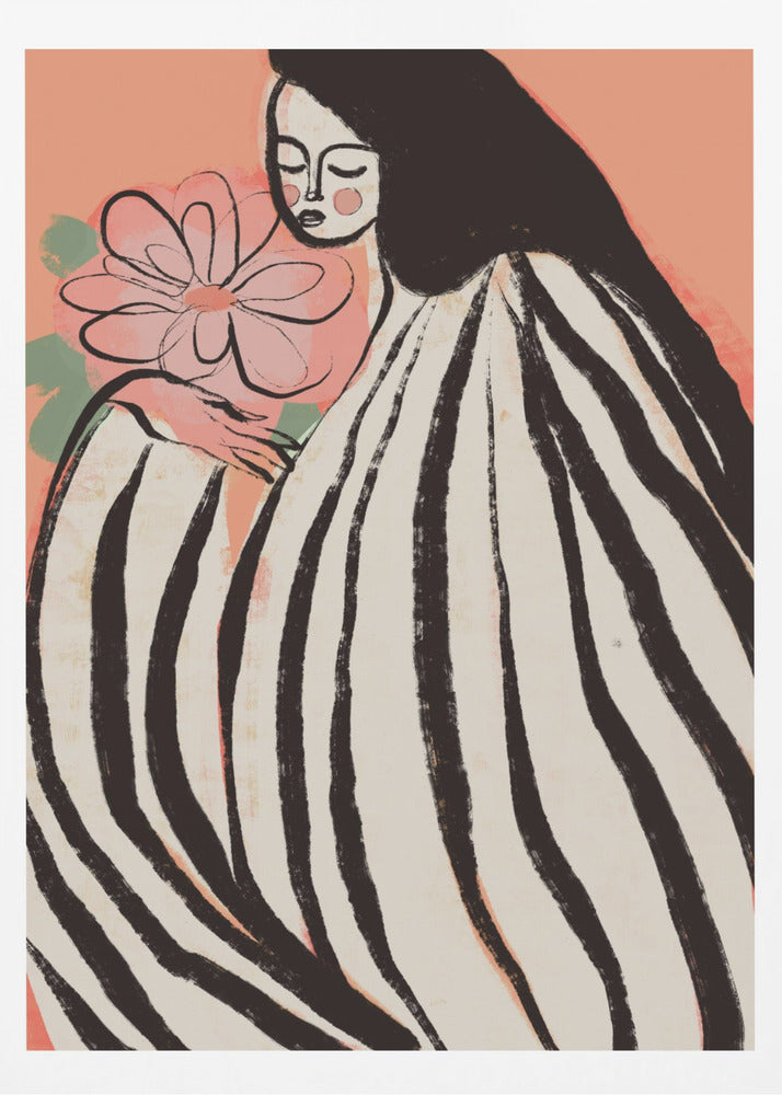 Ein stiller Moment (Pfirsich) | Poster