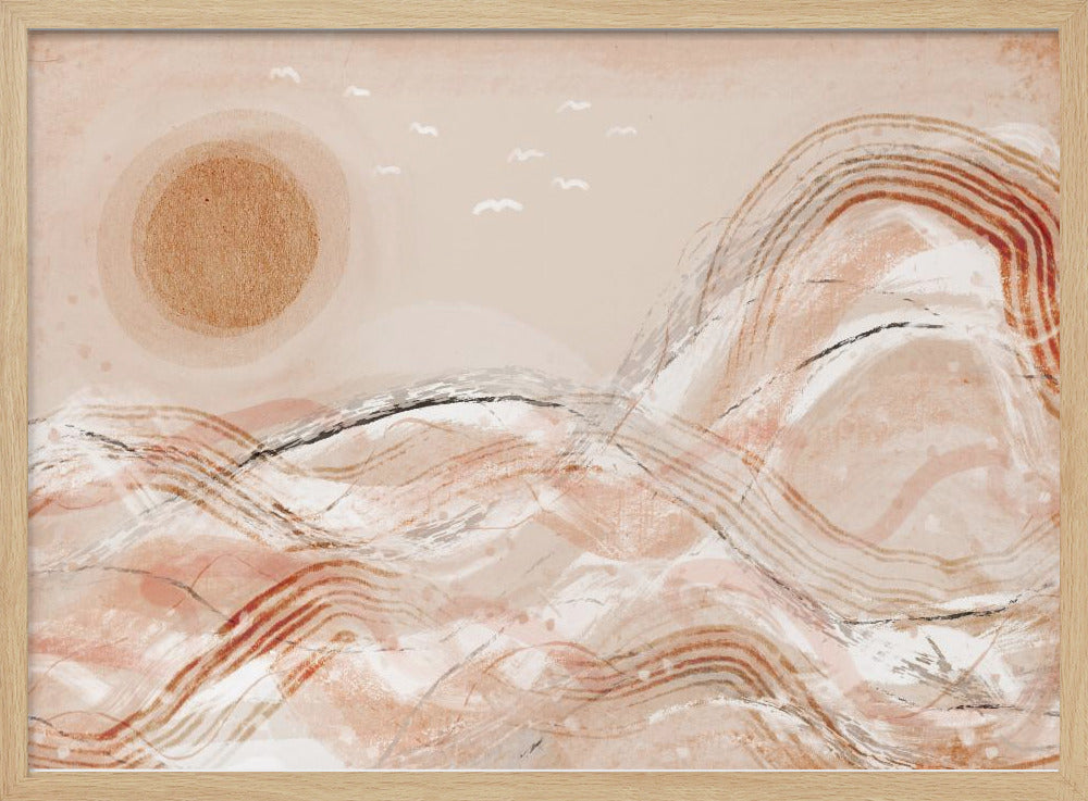 Wüstentraumlandschaft | Poster