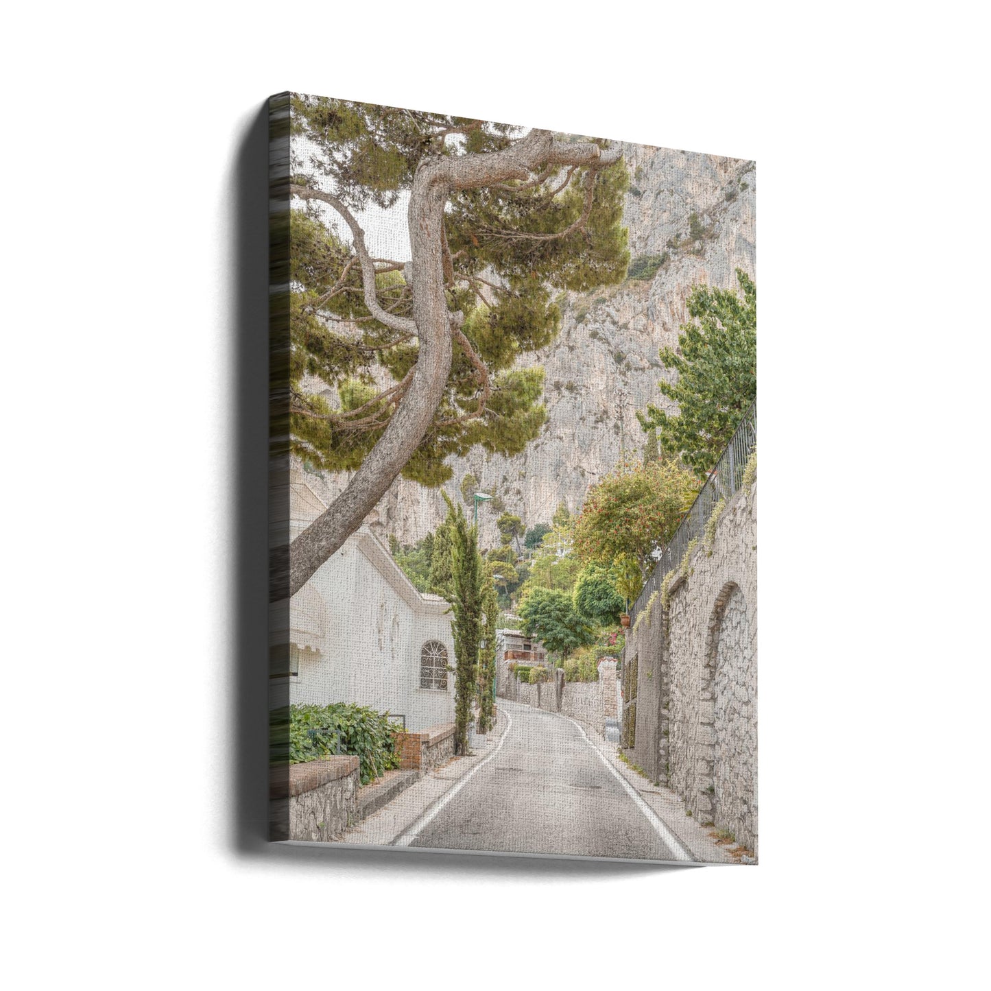 Straßen von Capri | Leinwand