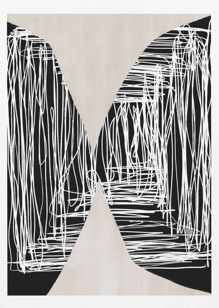 Monochromes Labyrinth | Poster