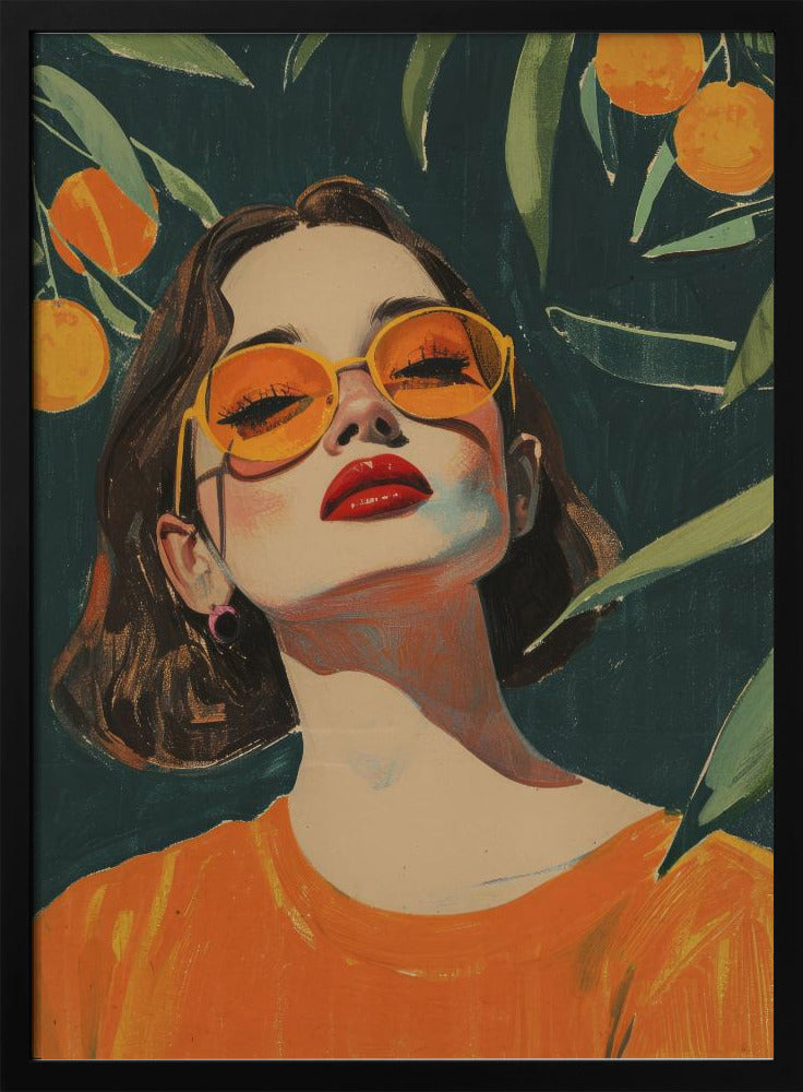 Unter dem Orangenbaum | Poster