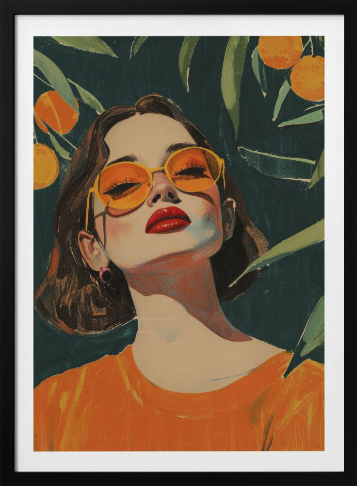 Unter dem Orangenbaum | Poster