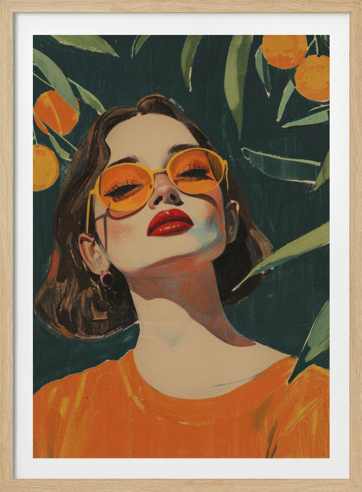 Unter dem Orangenbaum | Poster