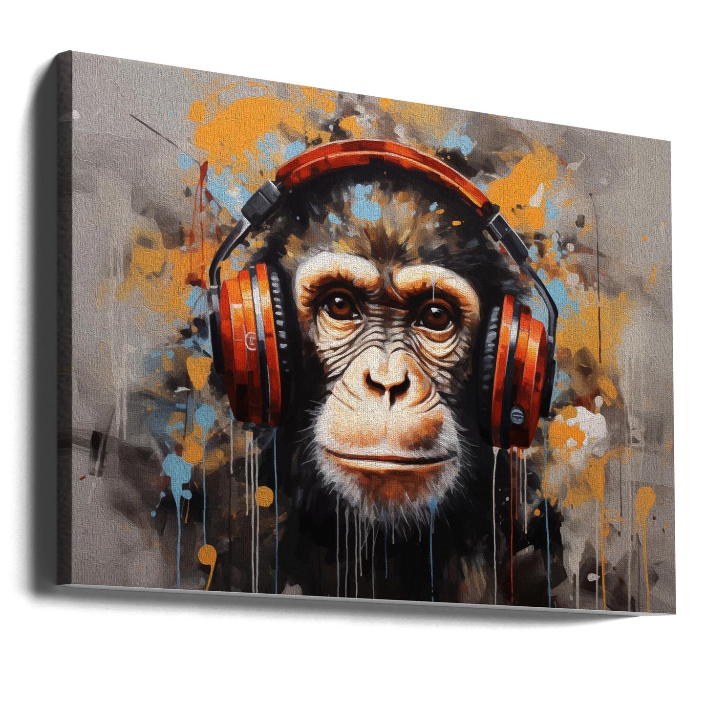 DJ Monkey | Canvas