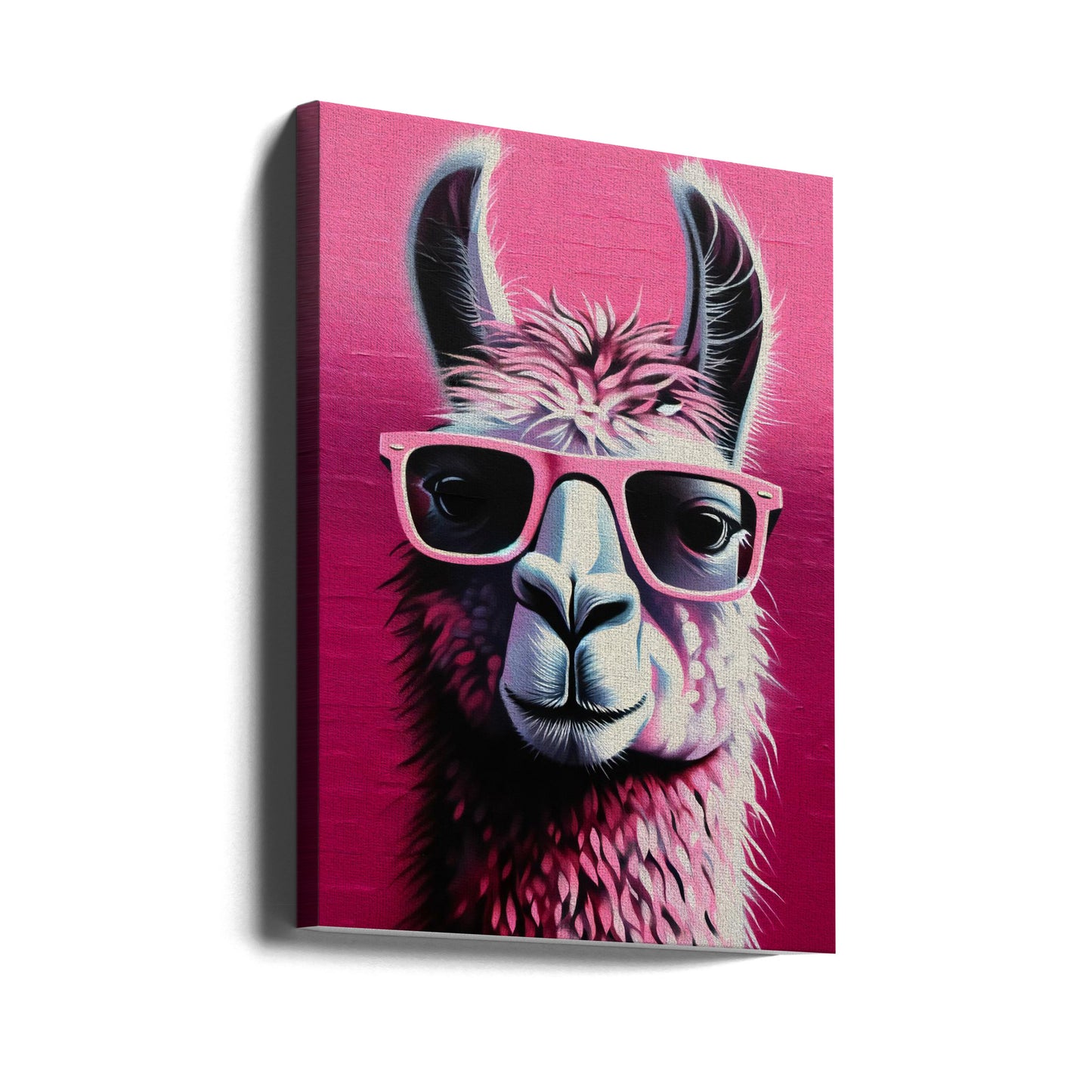 Pink Lama | Canvas