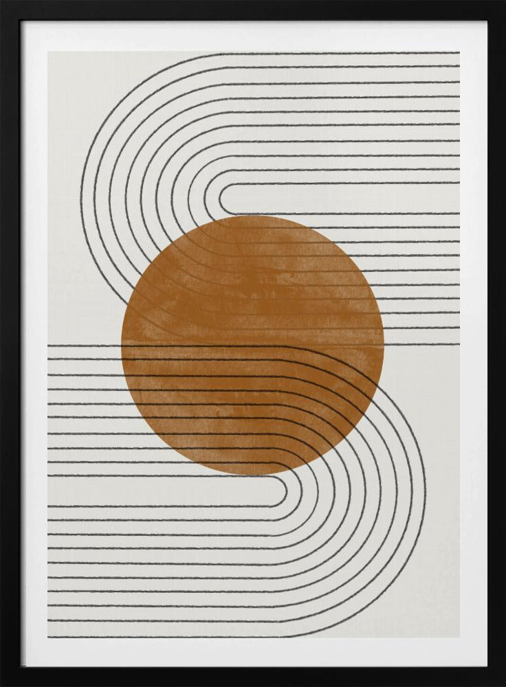 Equilibrio Beige e Marrone n. 3 | Poster - Stampe d’Arte