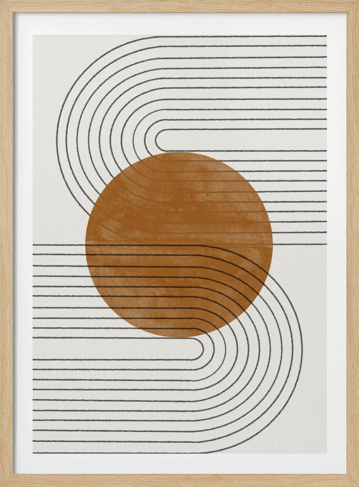 Equilibrio Beige e Marrone n. 3 | Poster - Stampe d’Arte