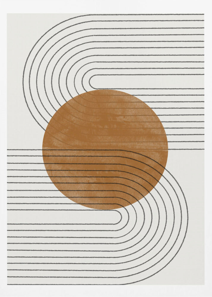 Equilibrio Beige e Marrone n. 3 | Poster - Stampe d’Arte