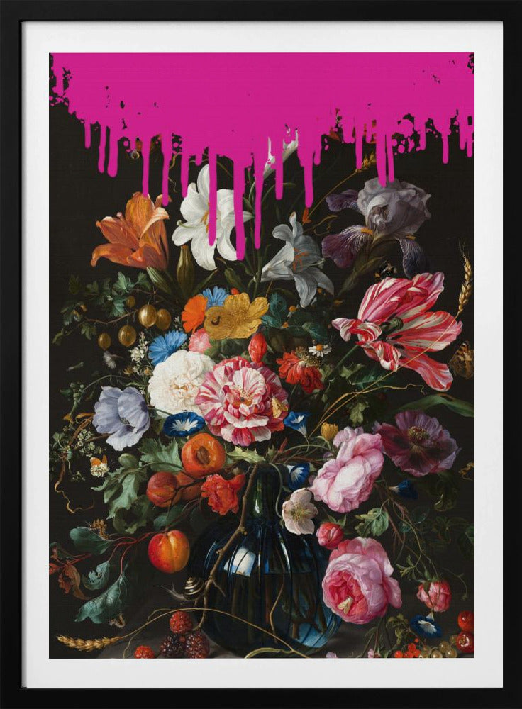 Vintage Botanische, veränderte Pinky Kunst | Poster