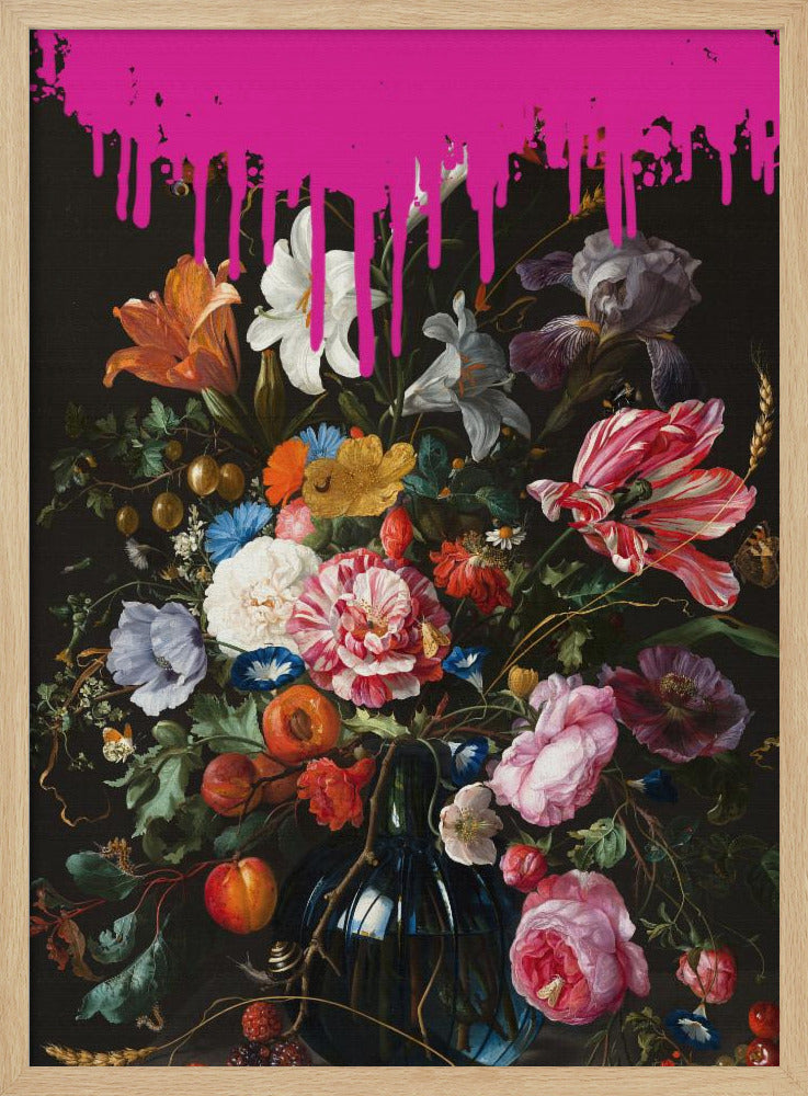 Vintage Botanische, veränderte Pinky Kunst | Poster