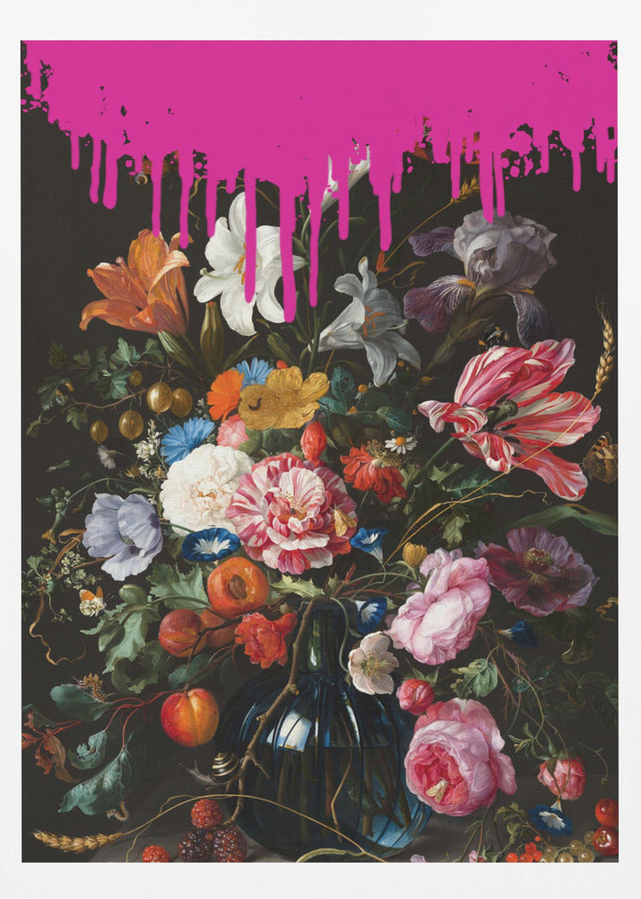 Vintage Botanische, veränderte Pinky Kunst | Poster