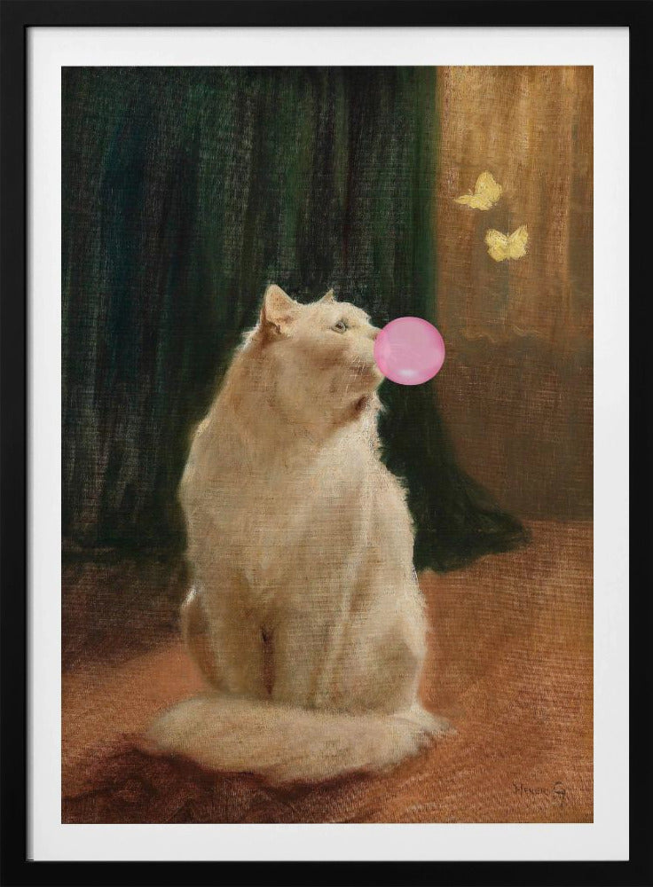 Kaugummi und Katze | Poster