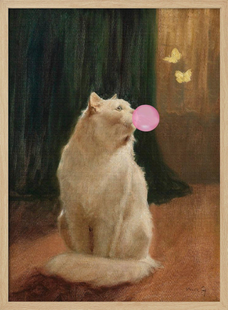 Kaugummi und Katze | Poster