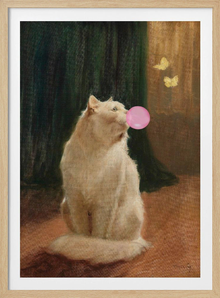 Kaugummi und Katze | Poster