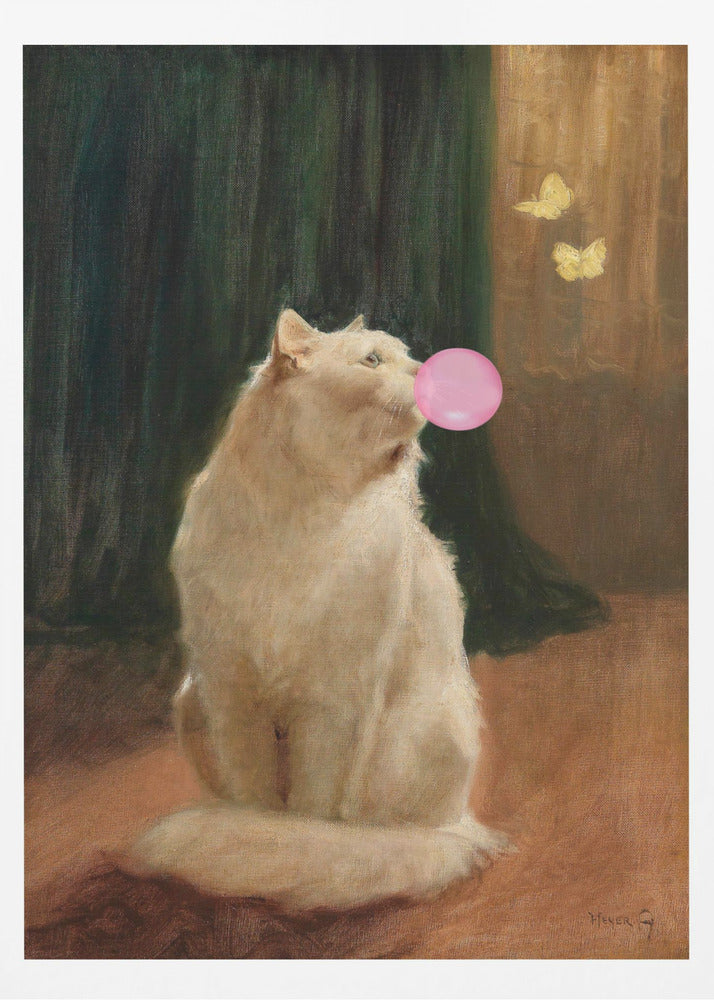 Kaugummi und Katze | Poster