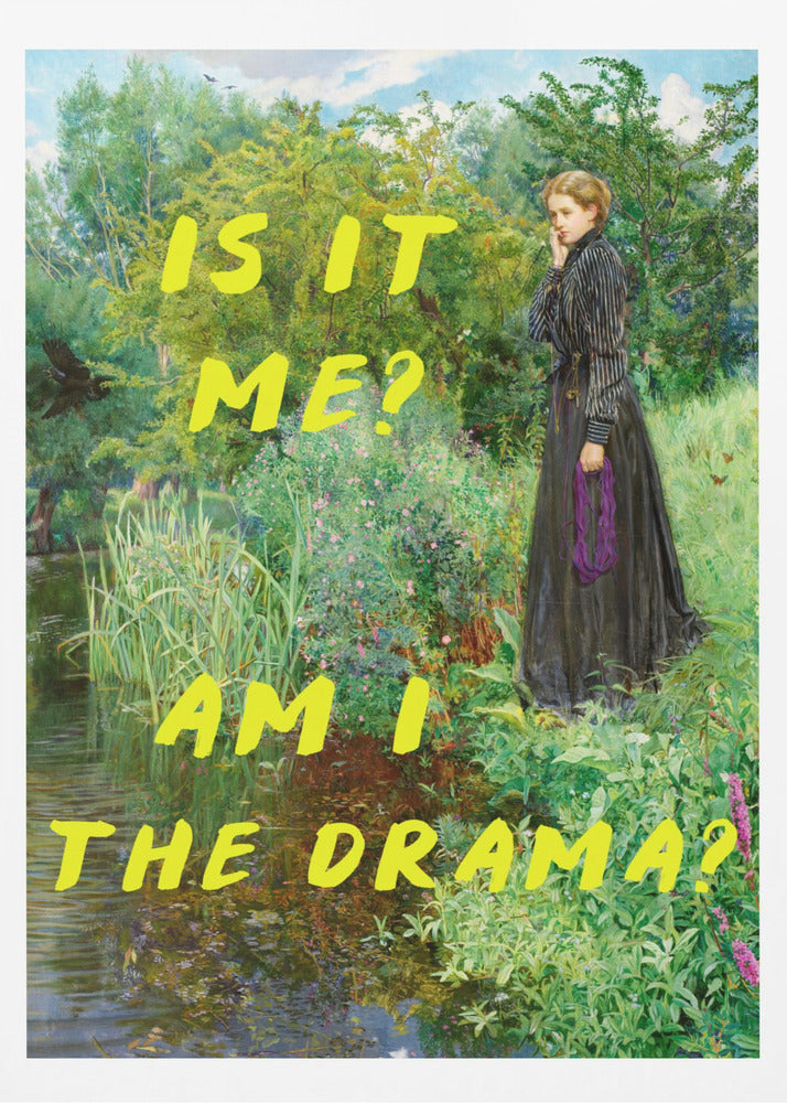 Bin ich es? Bin ich das Drama? | Poster