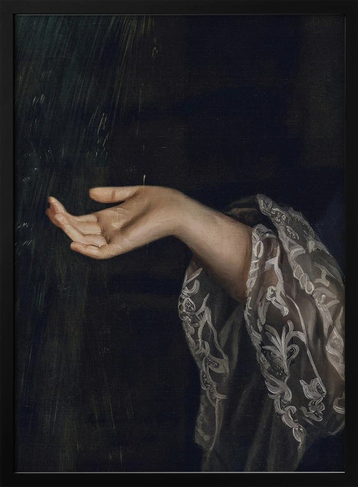 Detail einer Frau / Ölgemälde | Poster