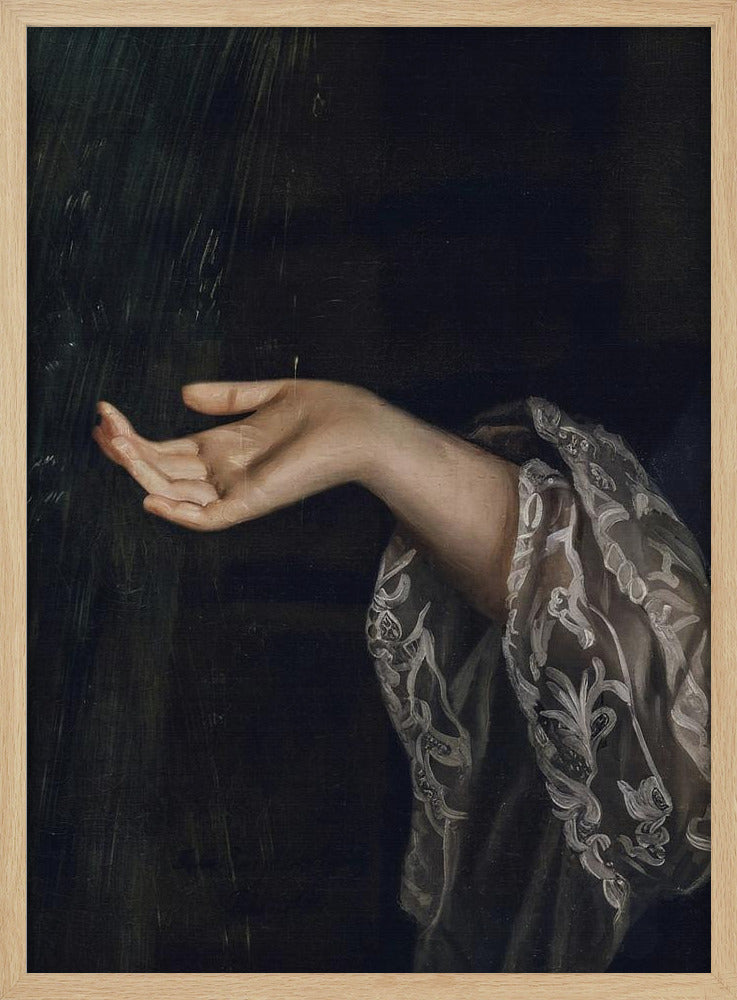 Detail einer Frau / Ölgemälde | Poster