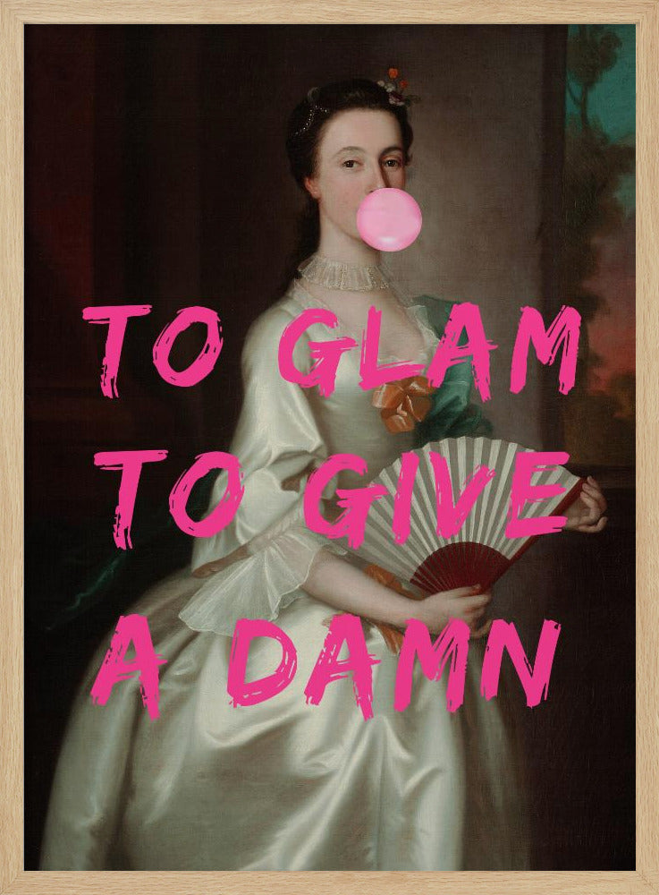 Zu glamourös, um sich einen Dreck darum zu scheren | Poster
