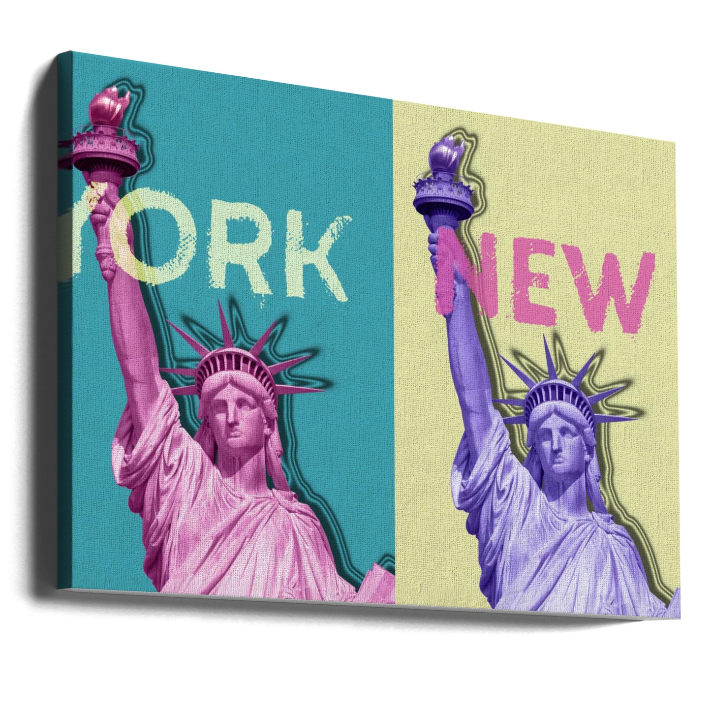 POP ART Statua Wolności III | Wydruki na łótnie
