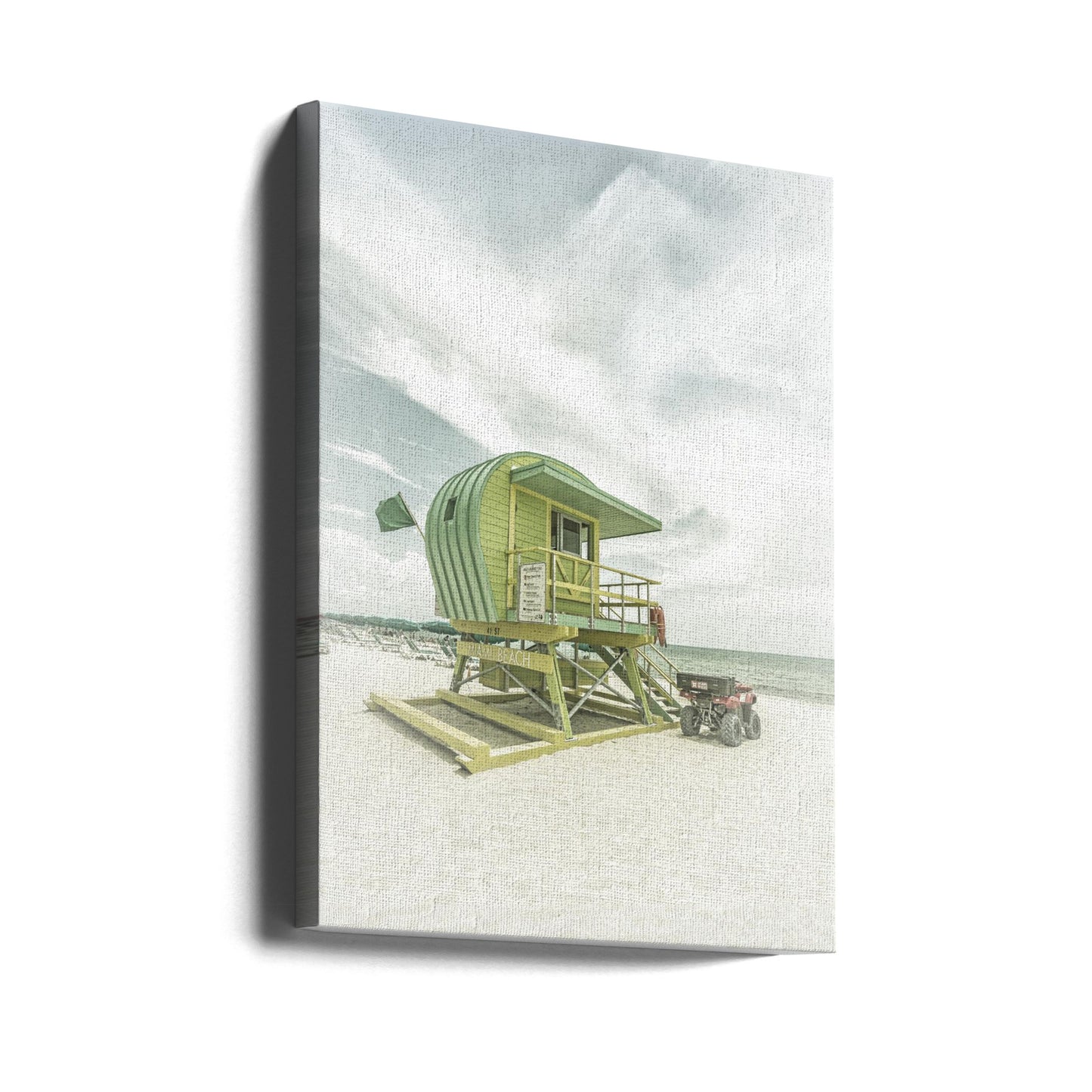 Klasyczny styl Florydy w Miami Beach | Wydruki na łótnie