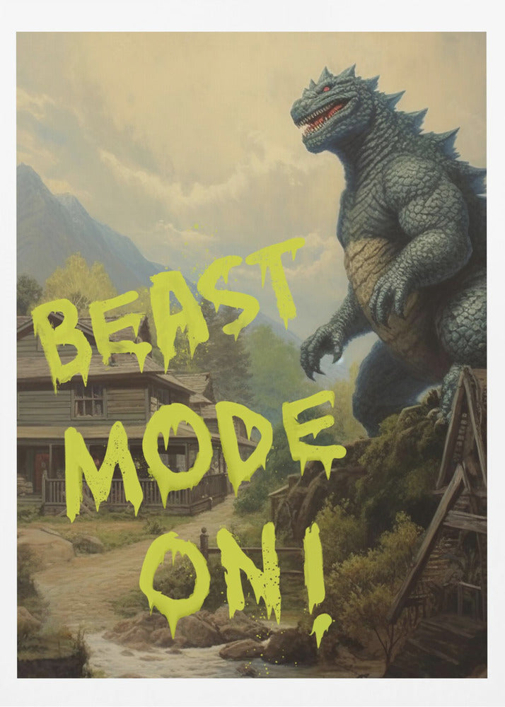 Biestmodus an | Poster
