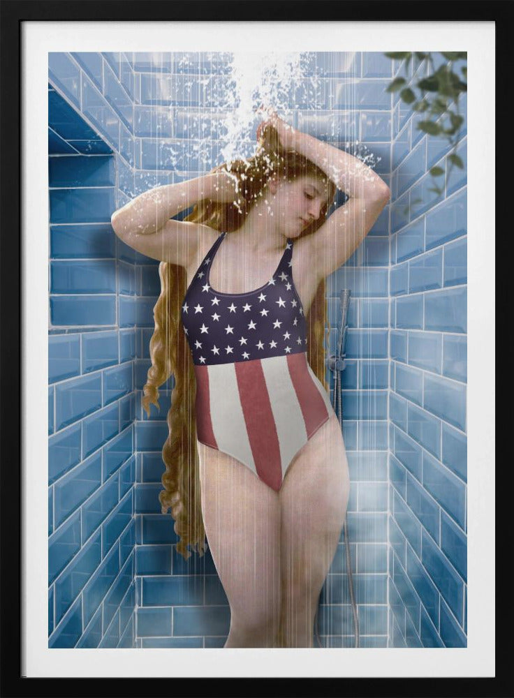 Schönheit unter der Dusche | Poster