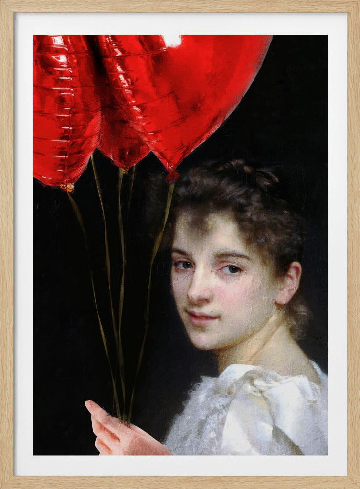 Meine schönen Ballons | Poster - Kunstdruck