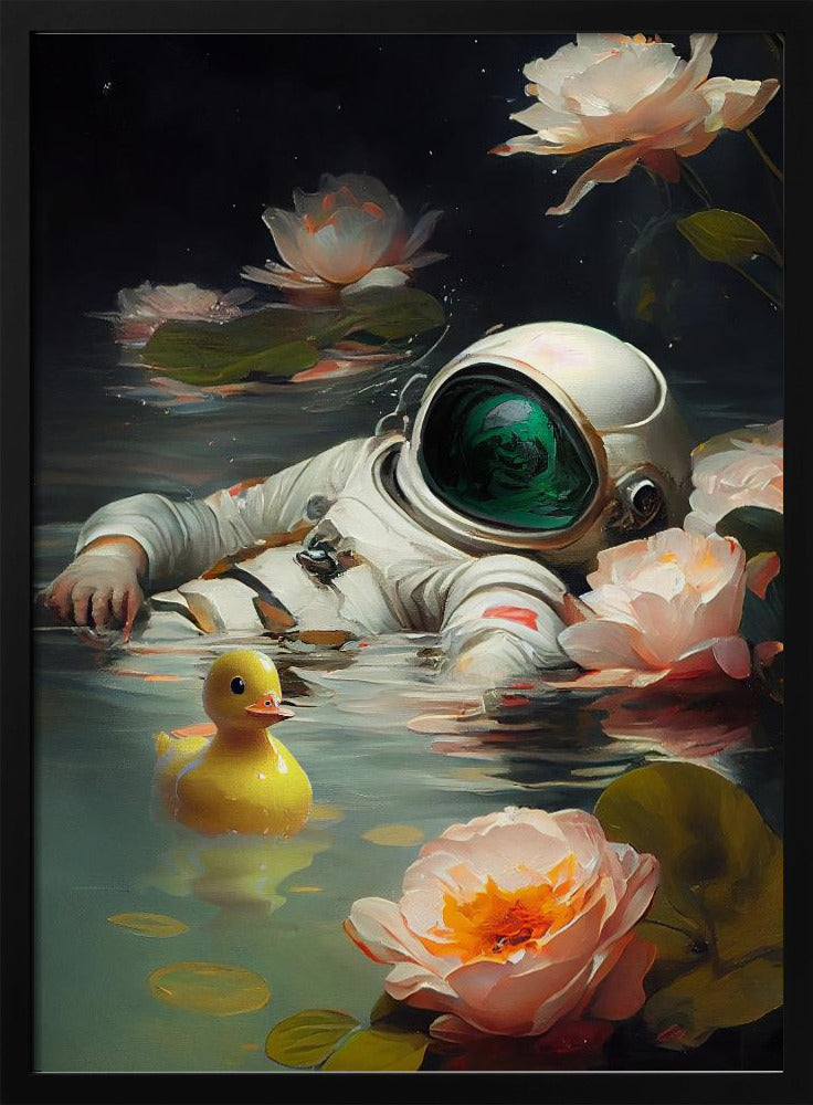 Meine Weltraum-Siesta | Poster - Kunstdruck