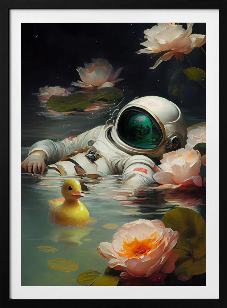 Meine Weltraum-Siesta | Poster - Kunstdruck