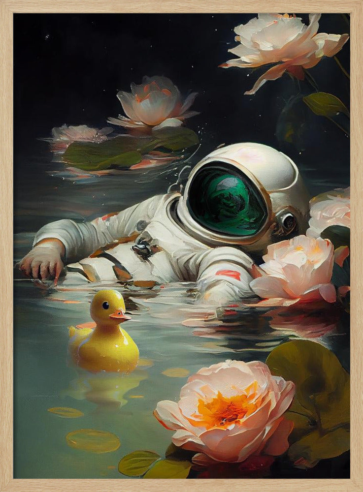 Meine Weltraum-Siesta | Poster - Kunstdruck