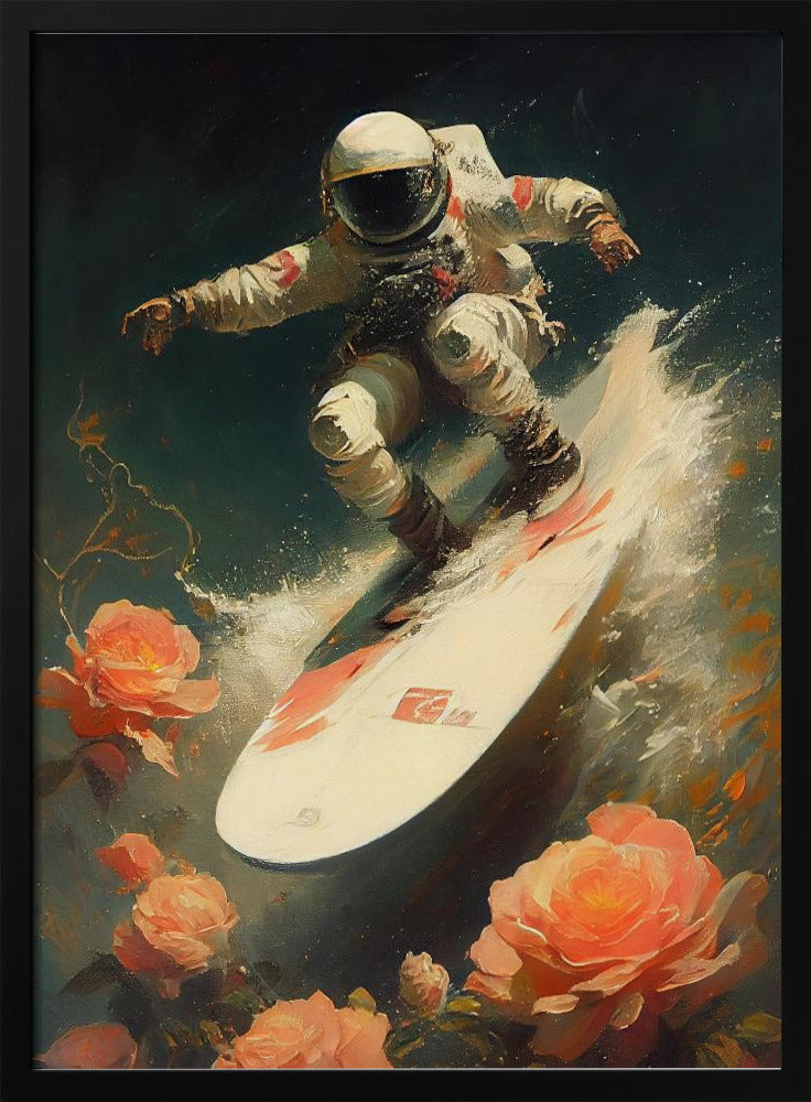 Meine Weltraumwelle | Poster - Kunstdruck