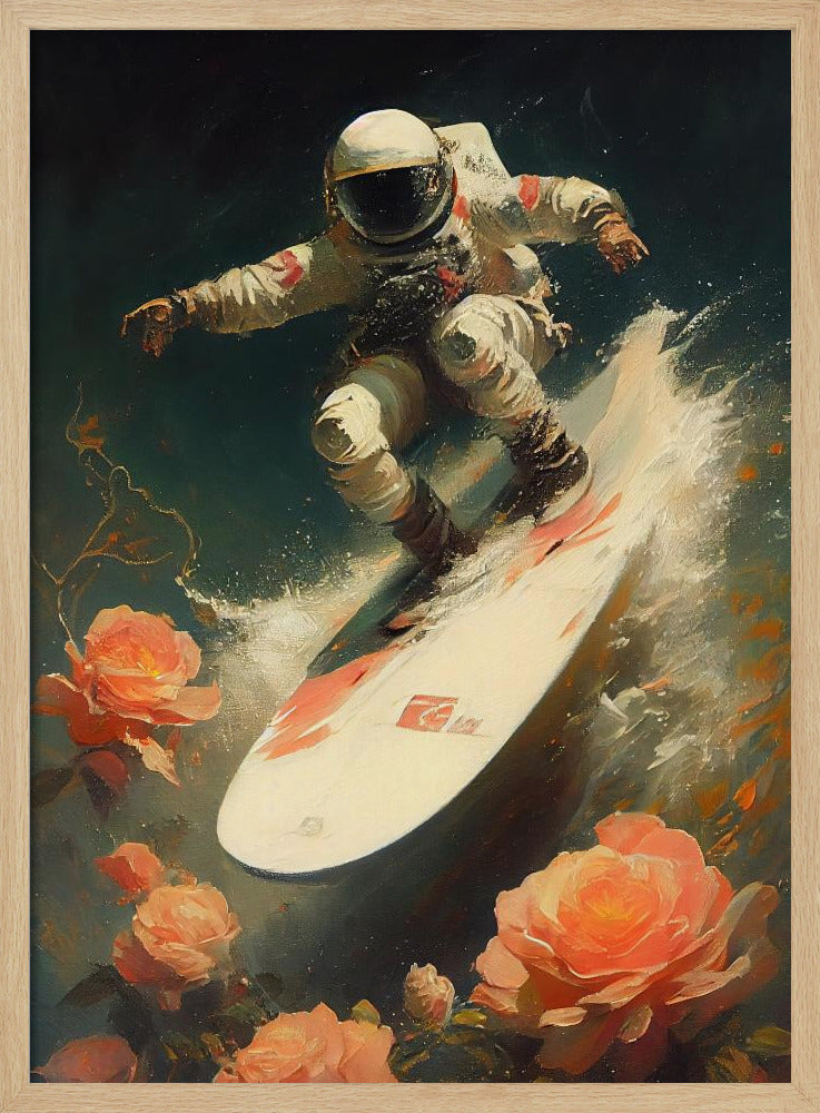 Meine Weltraumwelle | Poster - Kunstdruck