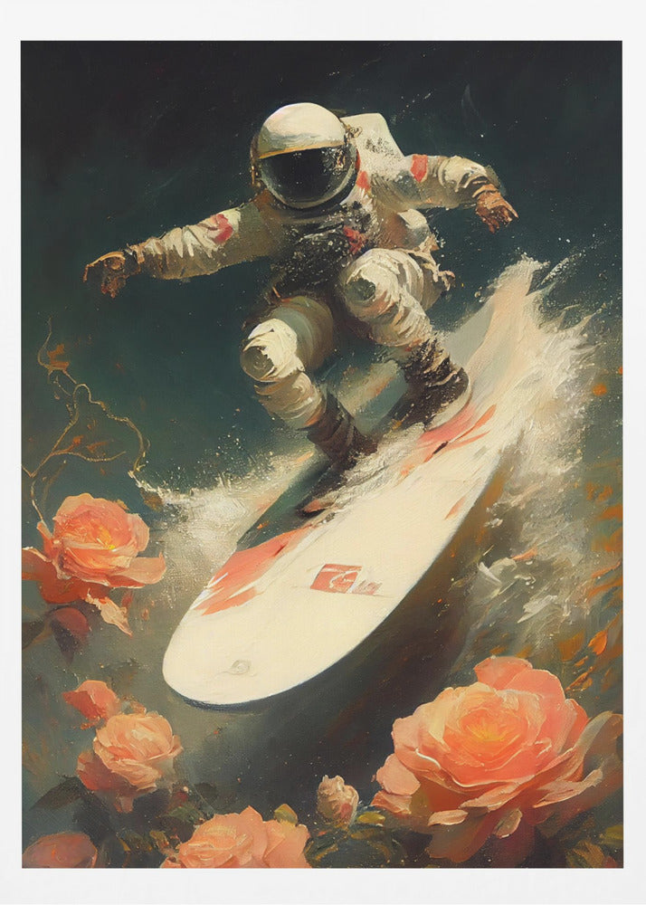 Meine Weltraumwelle | Poster - Kunstdruck